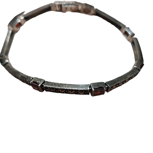 Vintage designer DPJ sterling bracelet - Picture 3 of 6